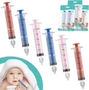 Baby Nasal Aspirator, 6 Pcs Snot Sucker, Baby Nose Sucker with Cleanable and ...