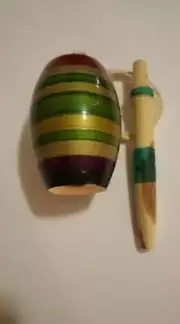 New Balero Back Old Day's Traditions Real Wood.