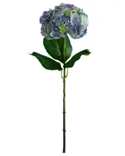 Nearly Natural Set of Three 30in Artificial Hydrangea Flower Stems