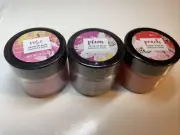 3 Pack Addison & Gates Set Tinted Lip Balm, Rose,Plum,Peach 1 Each - Sealed