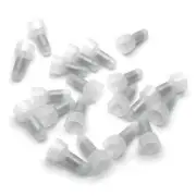 100pcs CE2X Wire Connector 14AWG Fully Insulated Closed End Wire Cap