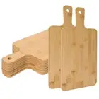 With Handle Bamboo Cutting Board Hanging Hole Food Serving Plate Cheese