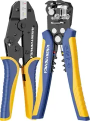 Wire Crimper Tool Awg 24-10 Automatic Stripper Tool with AWG 22-10 Tool Wire Cri