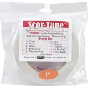 Scor-Pal Scor Tape, 1-Inch by 27-Yard (SP207) Double Sided