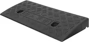 minkissy Rubber Threshold Ramp Mat Multi-Purpose Ramp Loading Pad Stain-Resistant Surface