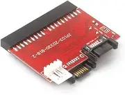 Bidirectional IDE to SATA HDD Adapter Converter Serial-ATA 40pin Port with Cable
