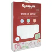 Opossum Bamboo Jersey Waterproof Mattress Protector - Bassinet
