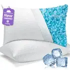 PlushHavenCloud New Adjustable Pillows Queen Size Set of 2 - Cooling Shredded...