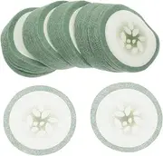 BELLIFFY 200Pcs Cucumber Print Eye Pads Non Woven Fabric Eye Care Masks for Women Hydrating and Moisturizing Eye Patches for Travel and Daily Use Gentle Breathable Design