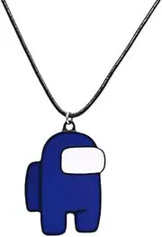 [MYTHATOM] Cute Colorful Little People Alloy Pendant Necklace Among Video Game Peripheral Goods Fan Player Accessories