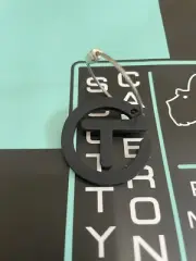 scotty cameron gallery circle t key fob black