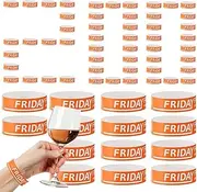 Paper Wrist Bands for Event | Waterproof Event Bracelets Friday Paper Wristbands - Numbered Party Handbands Adhesive Colored Hand Bands for VIP Identification