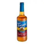 Torani Sugar-Free Almond Roca Flavoring Syrup 750 mL Glass Bottle 880371056