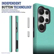 Samsung Galaxy S24 Ultra Compatible Case Cover With Shockproof Rugged Design - Rose Gold