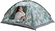 Single Person Tent, Portable Sleeping Tent, Single Layer Tent for Hiking, Eas...