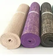 New Jute Yoga Exercise Mat Slip Resistant High Quality Men Women Unisex