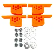 Godflex R50 R52 R53 Exhaust Mount Poly Bush Kit MINI Cooper S - ORANGE