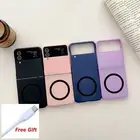 For Samsung Galaxy Z Fold4 Fold5 Fold6 magnetic phone case with free cable