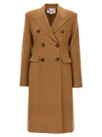 [Stella Mccartney] Stella Mccartney-Wool Coat Trench E Impermeabili Beige-Donna 40IT