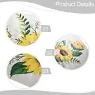 Window Sofa TV Background Decals Home Decor PVC Wall Stickers Sunflower 30*60cm