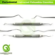 PERIODONTAL UNIVERSAL CLUMBIA CURETTES SET DIAGNOSTIC TARTAR CALCULUS REMOVER