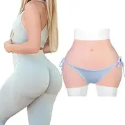 [TEYVIYI] Silicone Hip Enhancer Panties Big Buttocks Lifter No Sticky Silicone Panty Women Shaper for Crossdresser Transgender