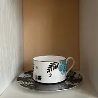 在飛比找蝦皮購物優惠-日本 NARUMI 花的天堂 骨瓷咖啡杯(1杯1盤)日本製