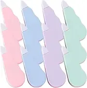 NAMOARLY 12Pcs Mini Correction Tapes for Students Compact Adhesive Correction Tapes for Instant Document Fixes Cute School Supplies for Classmates