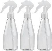 3 PCS Spray Bottles 200ml Plastic Trigger Sprayer Fine Empty Mist Spray Bottle for Cleaning Beauty Treatments Garden