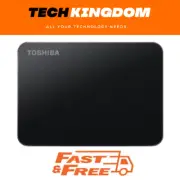 Toshiba 4TB Canvio Basic Portable HDD, USB 3.0, Black, 3Yr