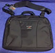 NWT New TOM BIHN Black Cadet Laptop Bag Briefcase with Absolute Strap