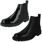 Ladies Clarks 'Orinoco 2 Lane' Casual Leather Ankle Boots - D Fitting