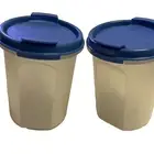Tupperware Modular Mate System 15 oz round Spice Shaker Containers. Set of 2