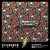 在飛比找蝦皮購物優惠-防水貼紙 MONSTER潮牌集合#H STICKER貼紙總部