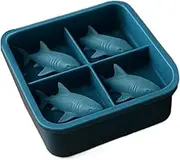 Shark Mold - Ice Mold | 3D Funny Ice Molds| Cute Easy Release Silicone Tray Shaper Mould | Chocolate Moulds for Cake Decorating Cupcake Topper for Water Drink Drinking, Kitchen Home Creative