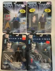 Playmates Star Trek First Contract set of 2 & The Episodes set of 2. NIB