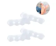 4 Toe Separators for Overlapping Toes and Restoring Crooked Toes