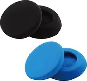 YAXI EARPADS for Koss PORTAPRO 2Pairs (Blue+Black)