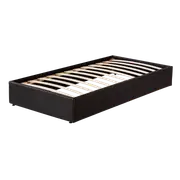 PU Leather Single Bed Ensemble Frame