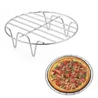 6/7/8 Inch Holder Air Fryer Accessories Baking Tray Air Fryer Rack Grill Kitchen