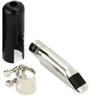 Berg Larsen Stainless Steel Alto Saxophone Mouthpiece - 100/2