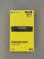 CORSAIR VENGEANCE 96GB (4x24GB) DDR5 DRAM Memory Kit, 6000 MHz 30-36-36-76 Lat..
