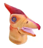 NEW Wild Republic 25327 Plush Soft Dinosaur Pteranodon Hand Puppet / Sound 30cm