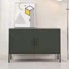 Artiss Buffet Sideboard Metal Cabinet - BASE Green
