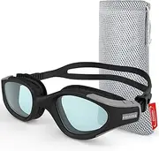 Emsina Swim goggles, AU2 Super Anti-Fog Anti-UV Swimming goggles Adult Men Women Youth