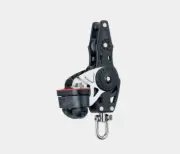 Harken 2693 75mm 3" Carbo Airblock Fiddle Sailboat Block Cam Cleat Becket Pulley