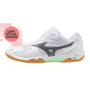 MIZUNO Wave Fang PRO 71GA2100 71 White/Mint Unisex Badminton Flagship Model Shoe