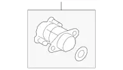 Genuine BMW 2014-2021 BMW - Water Inlet 12-36-7-616-289