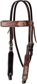 Circle Y Filigree Inlay Browband Headstall