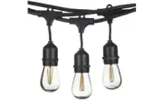 Vibe Lighting VBLFEST-10M-2700K | Festoon Lights Warm White 20W IP44 | 10M